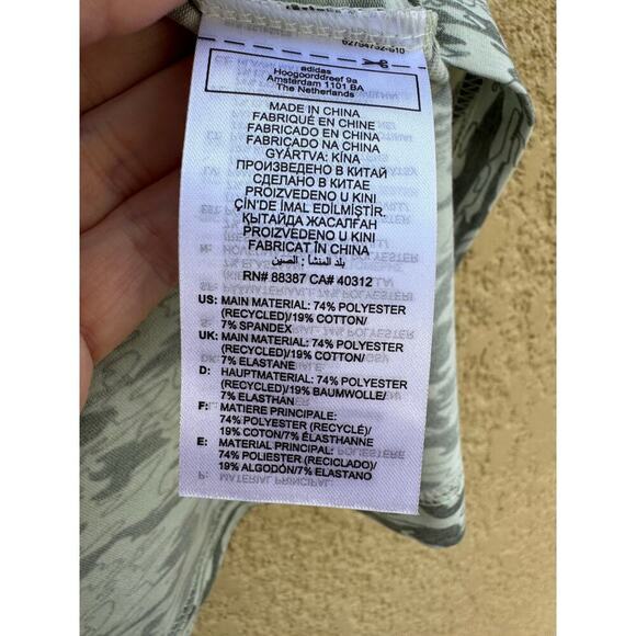 Adidas Go To Camo Golf Polo Green Medium NWT - Picture 10 of 10